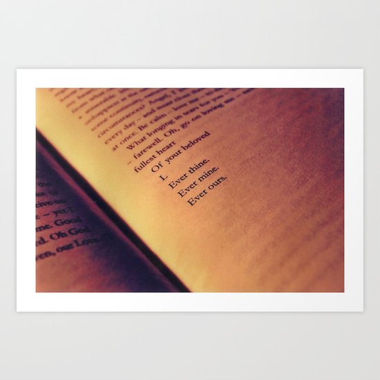 Love Letter Art Print