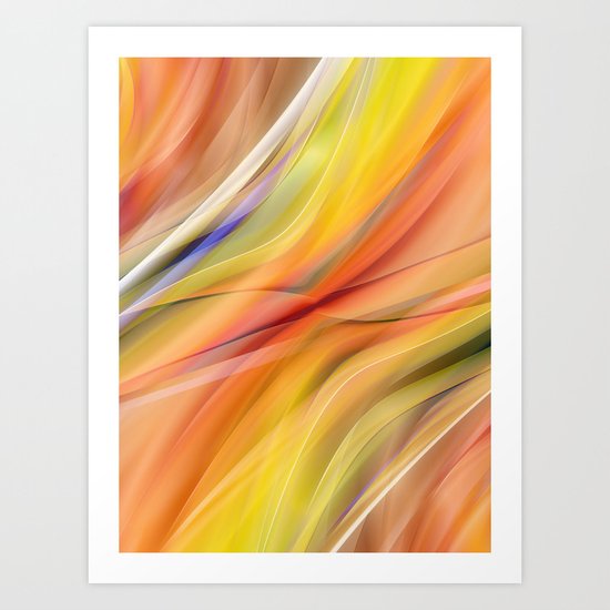 Colorgradient 27 Art Print