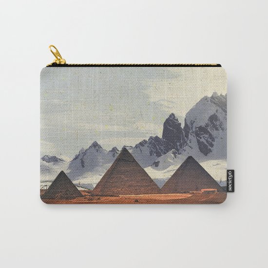 WHEN ANTARCTIC MEETS PYRAMIDS Carry-All Pouch