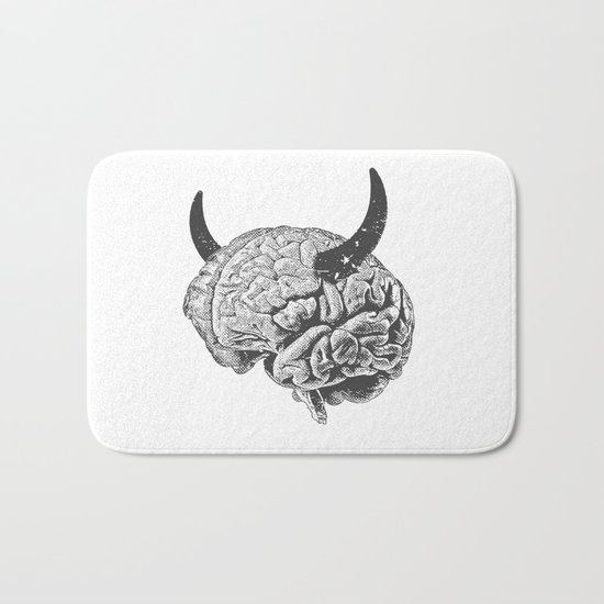 Devil's Haircut Bath Mat