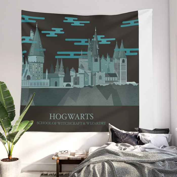 Hogwarts clearance castle tapestry