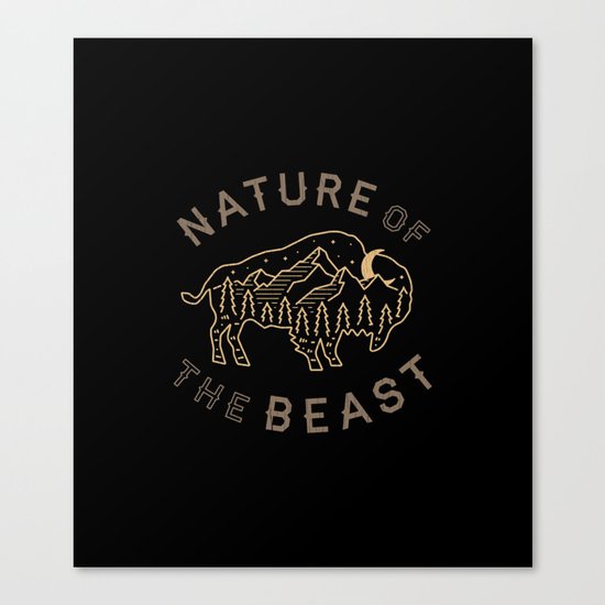 Nature of the Beast Canvas Print