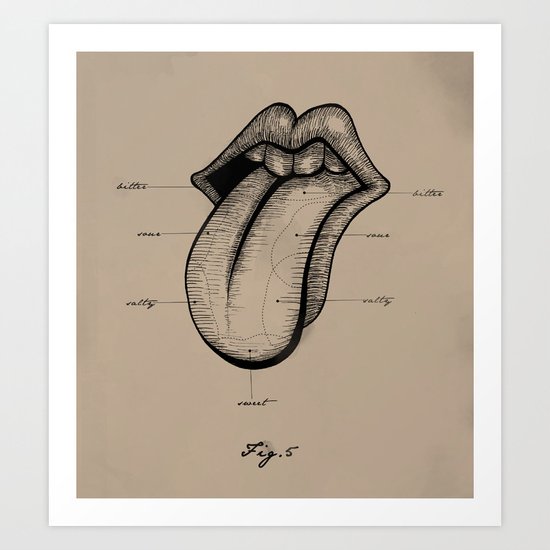 Fig. 5 Tongue Art Print