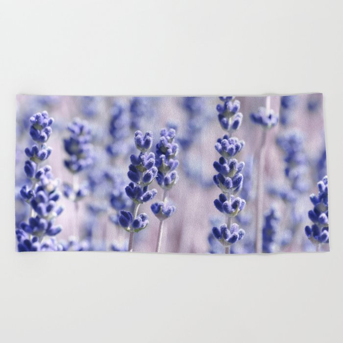 Lavender 0158 Beach Towel