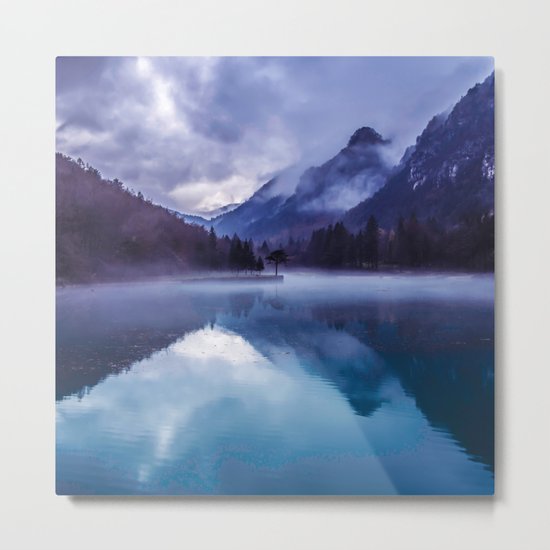 She Haunts Me Metal Print