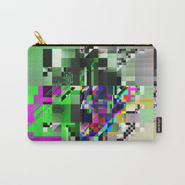 2 pyramids Carry-All Pouch | Pixels, Glitch, Painting, Abstract, Processing, Codeart, Shapes, Color, Digital, Newmediaart 