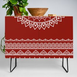 Bohemian Red Credenza