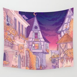 Spooky night Wall Tapestry