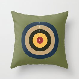 ANF Tradbow Bullseye Throw Pillow