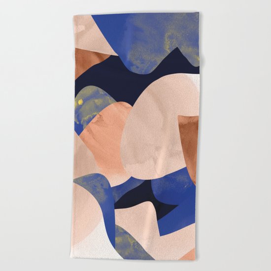 Grace Surface Print 018 Beach Towel