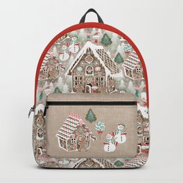 Mint To Be Together Gingerbread House Backpack