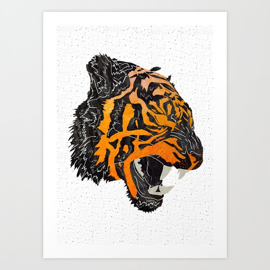 Tiger Art Print