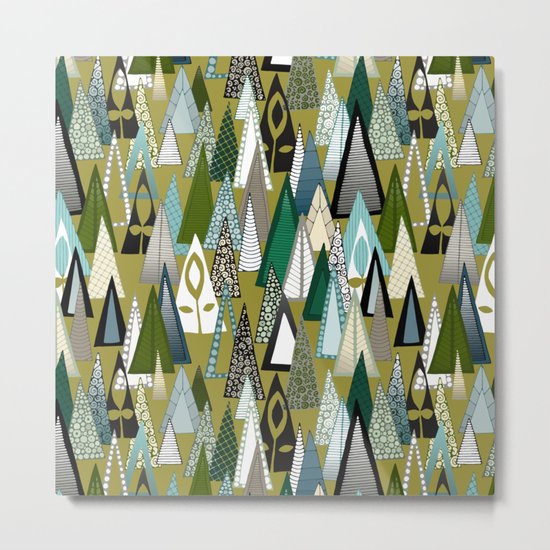 woodland Metal Print