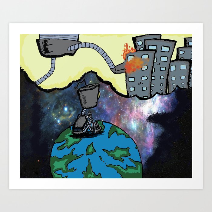 spaced out dreams  Art Print