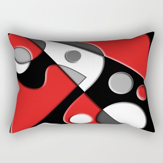 Abstract #517 Rectangular Pillow