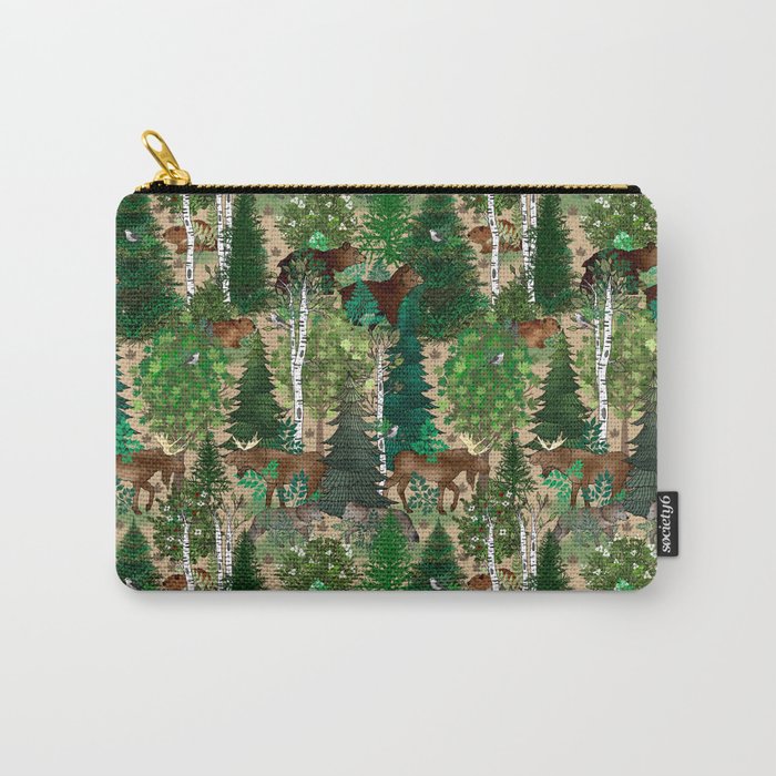 Woodland Wildlife Carry-All Pouch