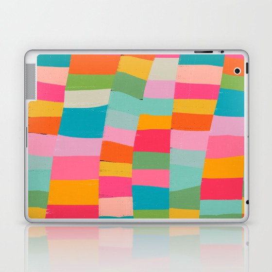 colorful patchwork Laptop & iPad Skin