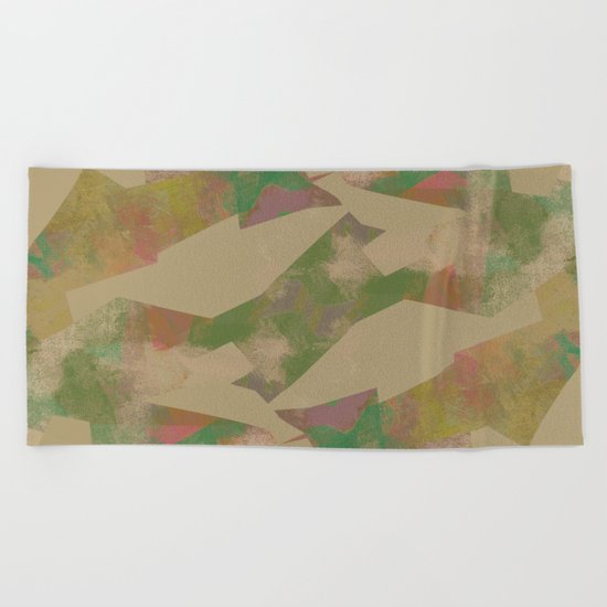 Camouflage XXX Beach Towel