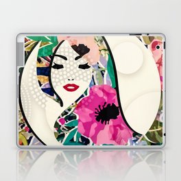 The Lady Flowers 11 Laptop Skin