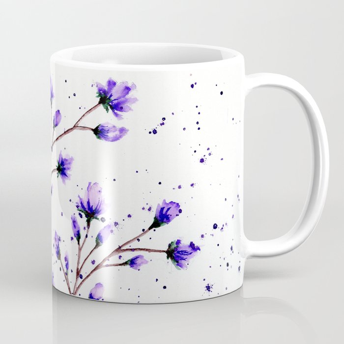 purple flowers Coffee Mug