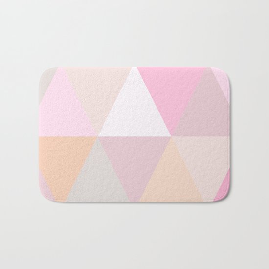 CANDY TRIANGLE Bath Mat