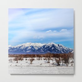 Sayan Mountains Metal Print | Mountains, Adventure, Mountain, Frost, Landscape, Snowy, Cold, Glacier, Color, Photo 