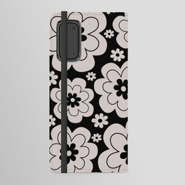 Colorful Retro Flower Pattern 606 Android Wallet Case
