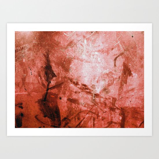 A Deadly Argument Art Print