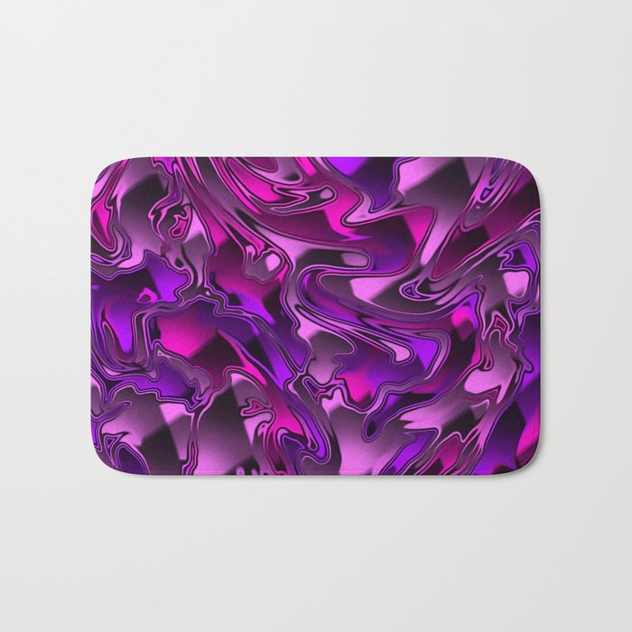 Pink and Purple Chromatic Melt Bath Mat