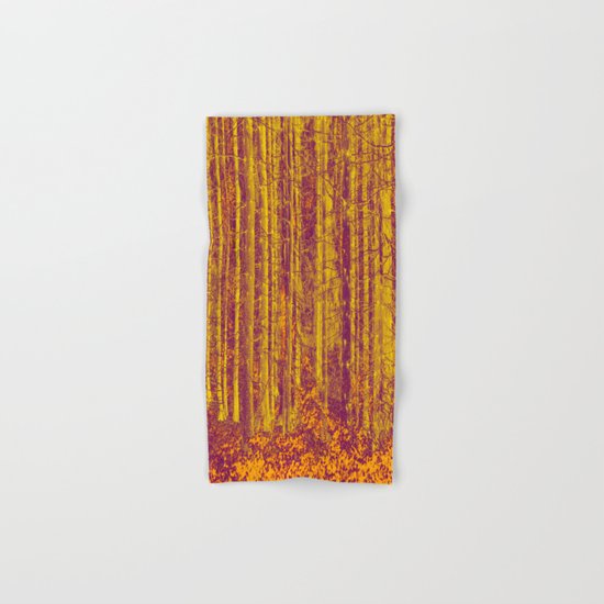 In the middle of the forest Hand & Bath Towel