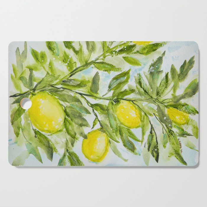 lemons Cutting Board