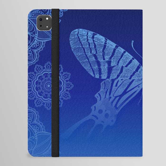 Baby Baby Blue Butterfly iPad Folio Case