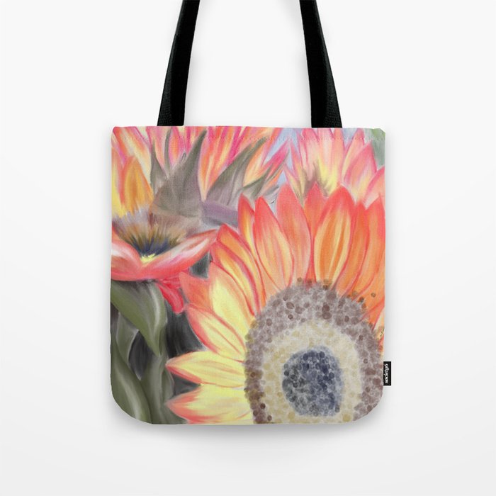 Fall Sunflowers Tote Bag | Drawing, Sunflowers, Sunflower, Autumn-decor, Autumn-sunflowers, Fall-sunflowers, Fall, Thanksgiving-decor, Fall-gifts, Sunflower-art