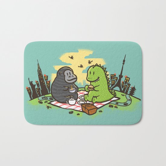 Let's have a break Bath Mat