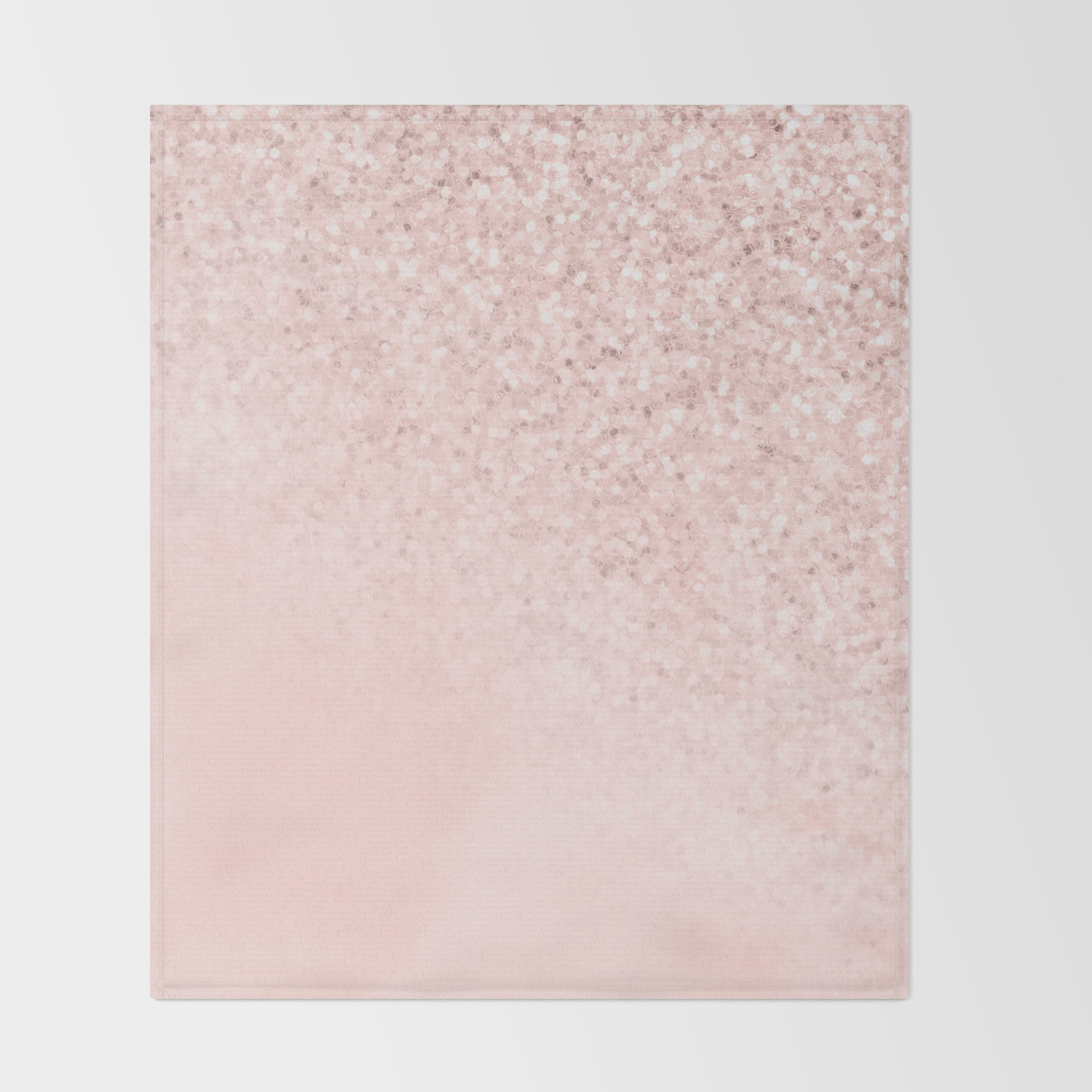She Sparkles Rose Gold Pastel Light Pink Luxe Throw Blanket By She Sparkles Rose Gold Pastel Light Pink Luxe Throw Blanket