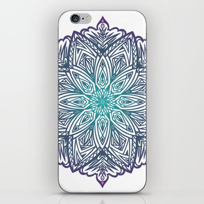 Snowflake Mandala iPhone Skin