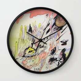 judge² Wall Clock | Pop Surrealism, Sci-Fi, Painting, People 