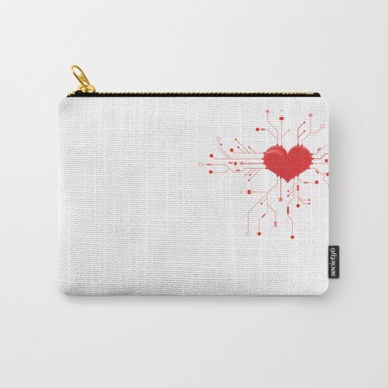 My Tech Heart Carry-All Pouch