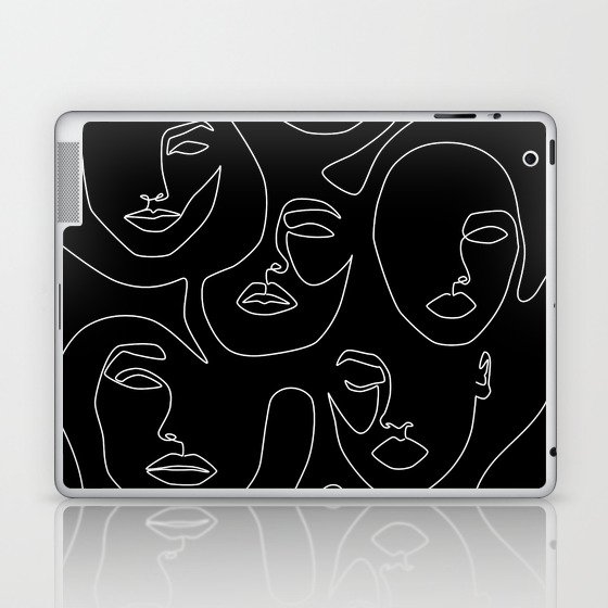 Society6 macbook case top