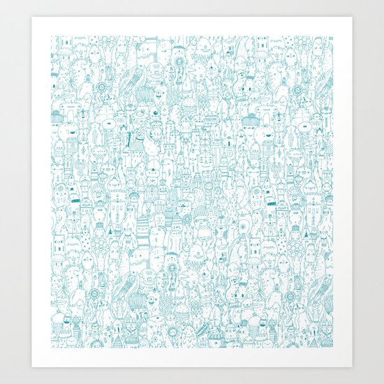 The farmer Art Print