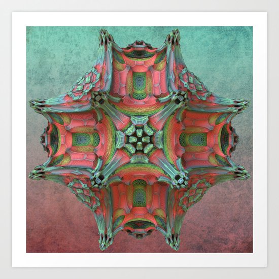That Odd Flower Art Print