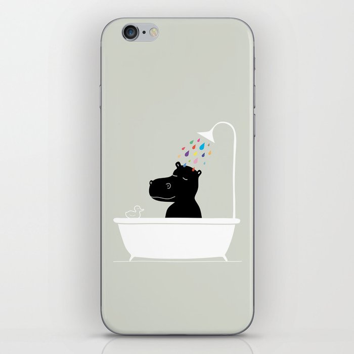 The Happy Shower iPhone Skin