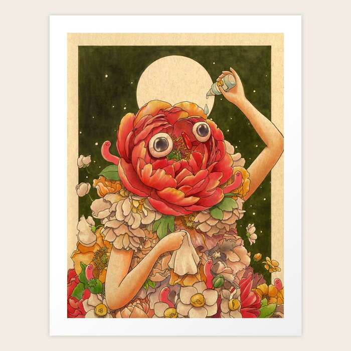 Allergies Art Print by Felicia Chiao Society6