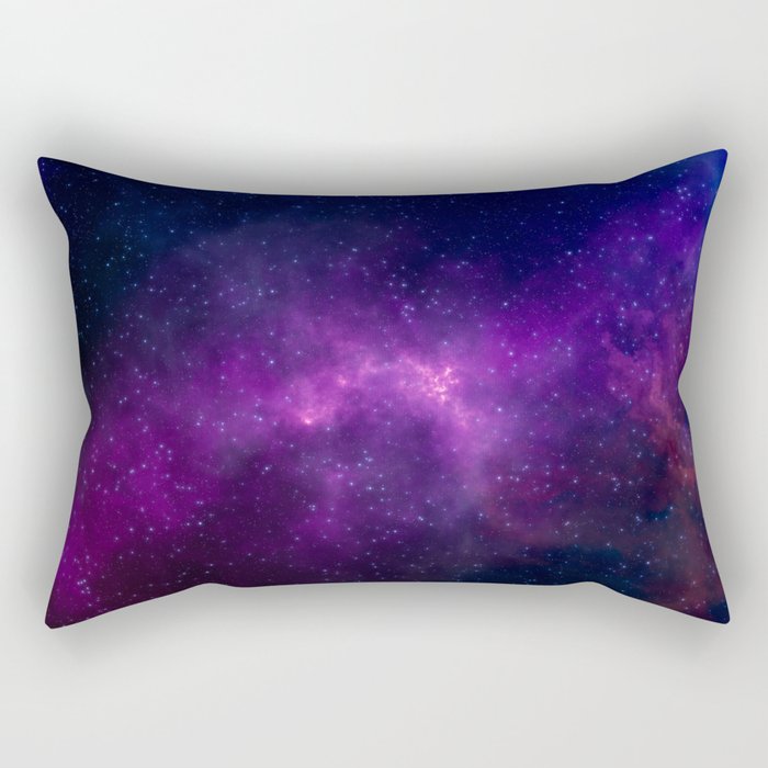 Colorful Galaxy Nebula Rectangular Pillow