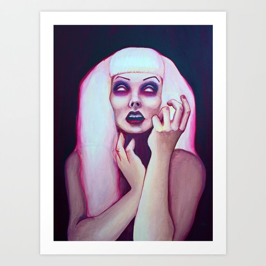 dead chick Art Print