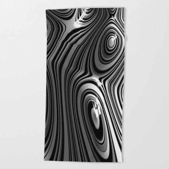 black#193 Beach Towel