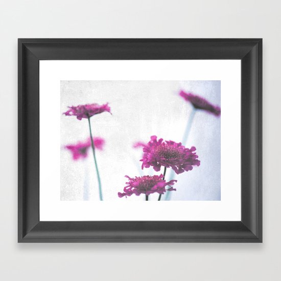 Purple Framed Art Print