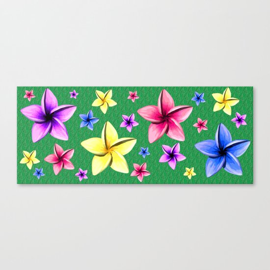Flower Crazy Canvas Print