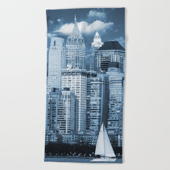 Manhattan (New York, NY, USA) Beach Towel