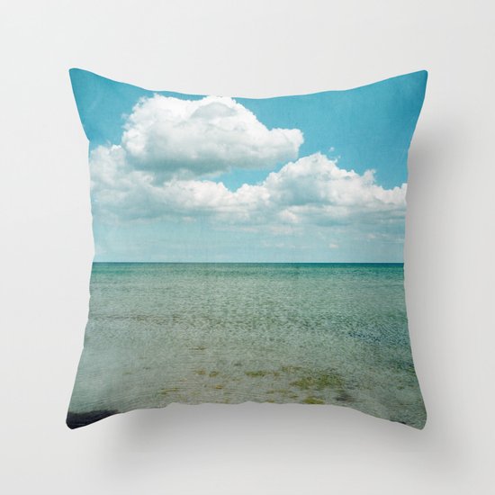 passersby Throw Pillow